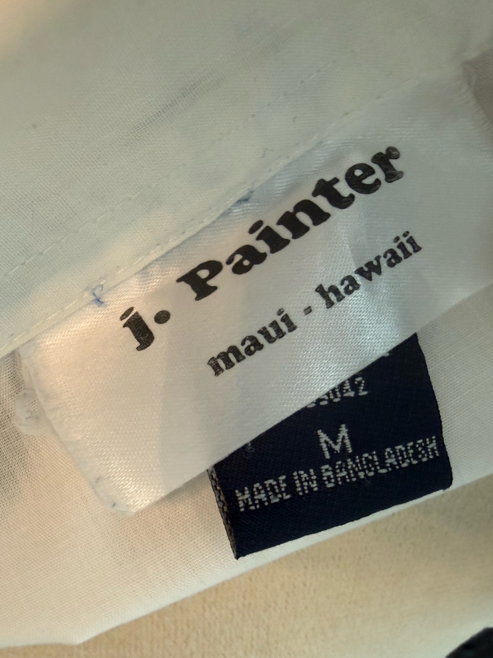 🦜🎨 Vintage J. Palmer Hand-Painted Tropical Parrot Button-Up Shirt Maui Hawaii M - Picture 10 of 13